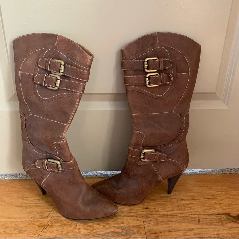 Dumond calf height boots - size 39 (BR)